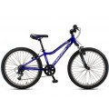 24" Велосипед MAXXPRO SLIM (сине-черный)
