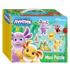 Мозаика "puzzle" 6в1 "Лунтик" (Мельница)