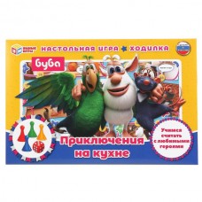 Приключения на кухне. Буба. Настольная игра-ходилка. Умные игры в кор.20шт