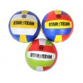 Мяч волейбольный "STARTeam" PU, двухслойный, вес 260 гр, 3 цвета в ассорт. в/п диаметр 21 см.