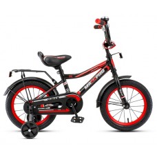 14" Велосипед ONIX-M14-1 (черно-красный)