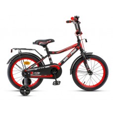 16" Велосипед ONIX-M16-1 (черно-красный)