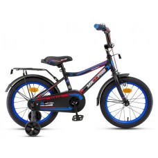 16" Велосипед ONIX-M16-5 (черно-синий)