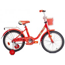 20" Велосипед SOFIA-N20-3 (оранжево-белый) багажник, длинное крыло