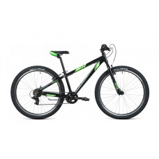 26" Велосипед FORWARD TORONTO 1.2 7ск. 13" (черный/ярко-зеленый)