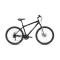 27.5" Велосипед ALTAIR MTB HT disc 2,0 , ск21, рост 17" (черный/серебристый)