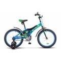 18" Велосипед Stels Jet 10 (голубой/зеленый) (2022)