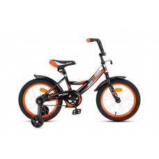 16" Велосипед MAXXPRO Z16 SPORT-16-6 (черно-оранжевый) короткое крыло