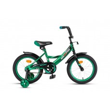 16" Велосипед MAXXPRO SPORT-16-1 (зелено-черный) короткое крыло