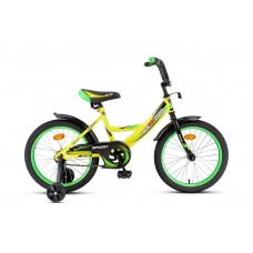 18" Велосипед MAXXPRO SPORT-18-2 (желто-зеленый)