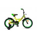 16" Велосипед MAXXPRO SPORT-16-2 (желто-зеленый) короткое крыло
