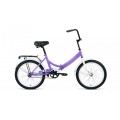 20" Велосипед ALTAIR City 20  скл. 1ск.рост 14 (фиолетовый/серый)