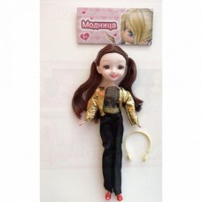 Ф Кукла в пакете в золотом пиджаке EW135