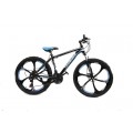 26" Велосипед TrioBlade 3067 (горный,нескладной), 17 рама сталь, (синий,оранжевый)