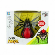 Игрушка Робо-паук 1TOY  (свет, звук, движение), коробка 30*23*10 см,  3 *1,5 В АА (в комп не вход),
