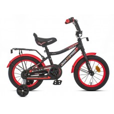 14" Велосипед ONIX-N14-1 (черно-красный)